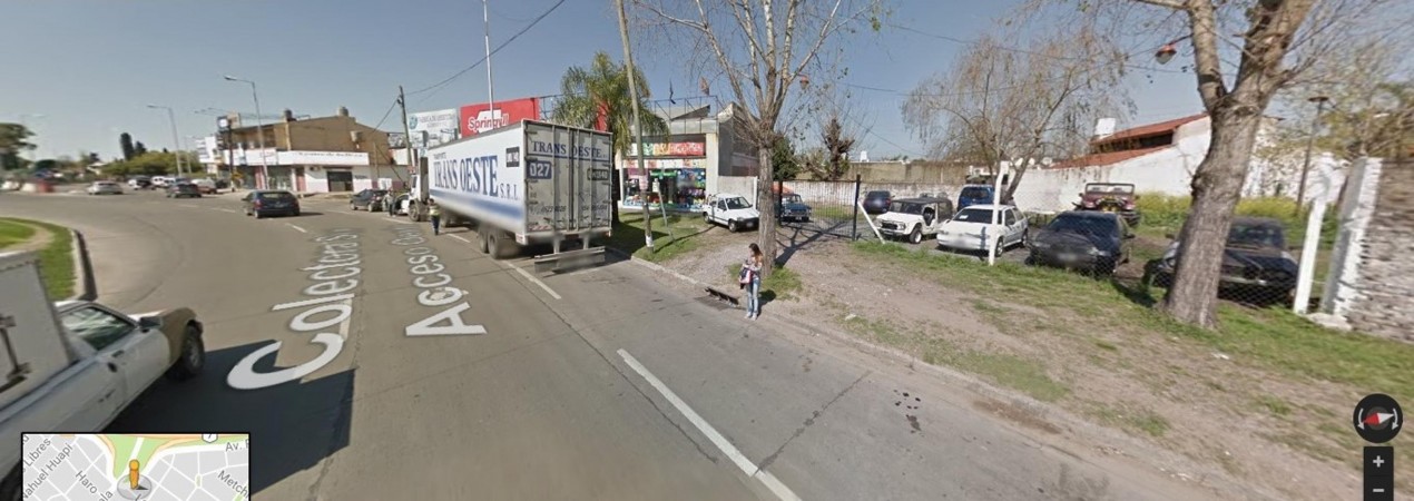 PREDIO DE 2 LOTES UNICOS SOBRE COLECTORA SUR DEL ACCESO OESTE Y BARCALA 700M2 - APTO TODO DESTINO