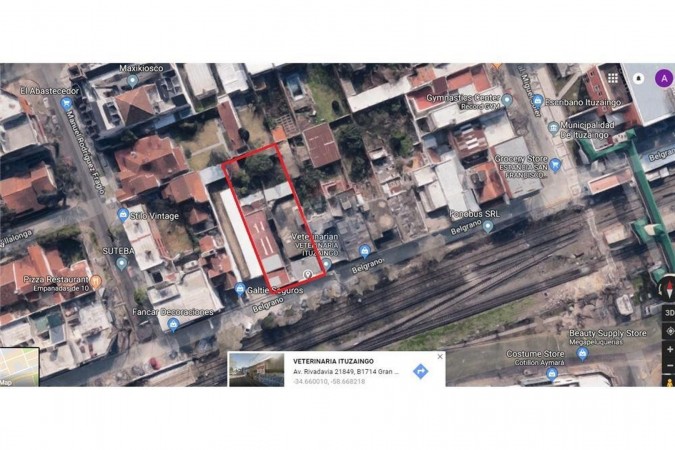 OPORTUNIDAD UNICA! 2 LOTES EN PLENO CENTRO COMERCIAL DE ITUZAINGO