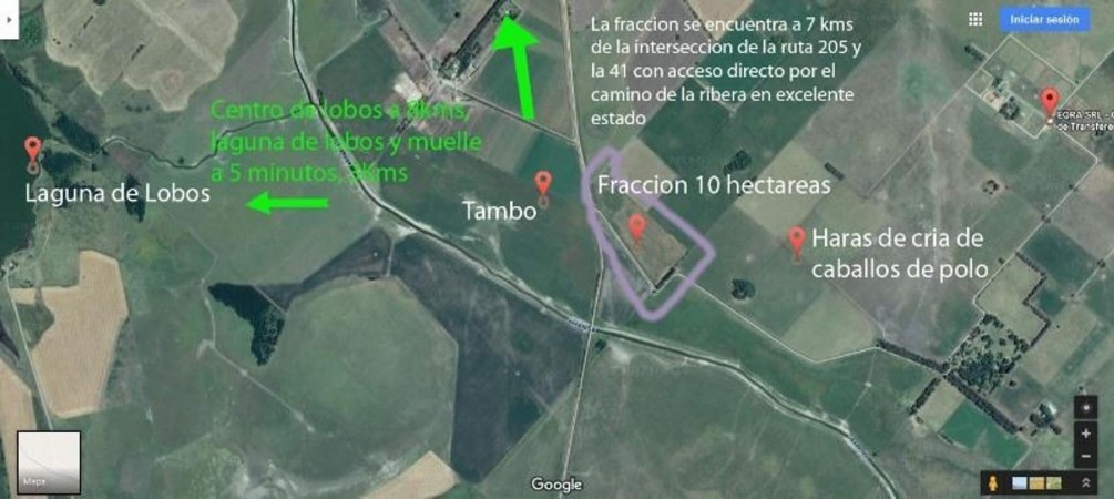 Oportunidad!! Exc Campo De 10ha en Lobos, Zona Haras, Agricola Ganadera, ideal emprendimiento!
