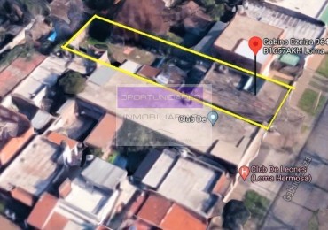 EXCELENTE OPORTUNIDAD!! CASA CON LOCAL+JARDIN SOBRE LOTE DE 400 M2, APTA COMERCIAL Y PROFESIONAL EN LOMA HERMOSA